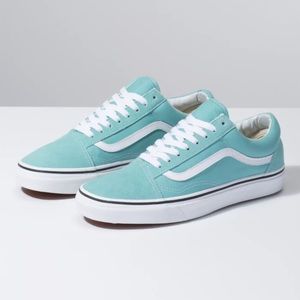 Old Skool Aqua Vans